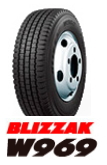 BLIZZAK W969 195/70R16 109/107L