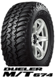 DUELER M/T674 LT265/75R16 112/109Q